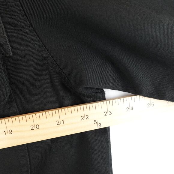 Vtg Genuine Dickies Men’s Work Shirt XL Black 100% Cotton Short Sleeve Button Up - Picture 4 of 10